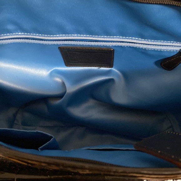 Preloved Coach Embossed Patent Leather Madison Tote - Picture 11 of 13